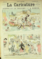 La Caricature 1881 N°  88 Dieppe & Le Tréport Robida Barret Loys - Magazines - Before 1900