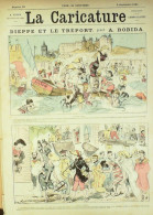 La Caricature 1881 N°  88 Dieppe & Le Tréport Robida Barret Loys - Riviste - Ante 1900