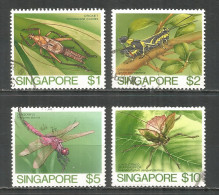 Singapur 1985 Used Stamps 4v - Singapur (1959-...)