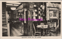 Sussex Postcard - The Lounge, Fletcher's House, Rye  DZ188 - Rye