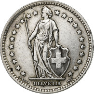 Monnaie, Suisse, 2 Francs, 1943, Bern, TB+, Argent, KM:21 - Autres & Non Classés