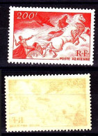 PA 19b Neuf** 200fr - Variété Rouge Foncé - Char Du Soleil - 1927-1959 Nuovi