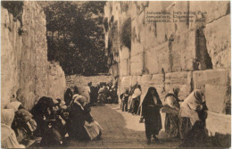 Jerusalem - Jews Willing Place - Judaika - Palestine