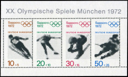 Bundesrepublik Deutschland, 1971, Bl. 6 Vz, Postfrisch - Sonstige & Ohne Zuordnung