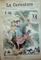 La Caricature 1881 N°  89 Septembre Macédoine Trock Barret Loys Balivernes Draner - Magazines - Before 1900