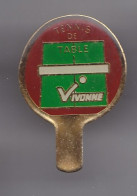 Pin's Tennis De Table Ping Pong Vivonne Réf 3758 - Table Tennis