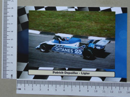 POSTCARD  - PATRICK DEPAILLER - FORMULA 1 - 2 SCANS  - (Nº59026) - Grand Prix / F1