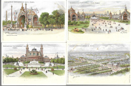 KB513 - GRANDS CHROMOS 14 X 9 Cm - EXPOSITION UNIVERSELLE DE PARIS 1900 - Other & Unclassified