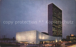 72285065 New_York_City United Nations Bei Nacht - Andere & Zonder Classificatie