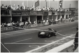 REIMS CIRCUIT DE GUEUX TIRAGE D APRES PLAQUE PHOTO ANCIENNES 1958 EN 21X 29 - Zonder Classificatie