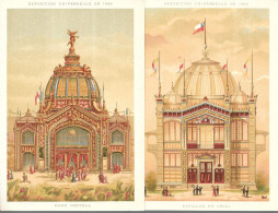 GF1578 - CHROMO EXPOSITION UNIVERSELLE DE 1889 - PAVILLON DU CHILI - DOME CENTRAL - Altri & Non Classificati