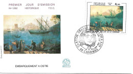 FRANCE 1982 - YT 2211 - Claude GELLEE Dit LE LORRAIN - Tableau "Embarquement à Ostie" - 19.06.1982 - 1980-1989