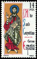 España 1982 Edifil 2649 Sello ** Año Santo Compostelano Ilustración Del Códice Calixtino Michel 2537 Yvert 2277 Spain - Ongebruikt