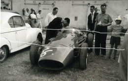 REIMS CIRCUIT DE GUEUX TIRAGE D APRES PLAQUE PHOTO ANCIENNES 1958 EN 21X 29 - Non Classificati