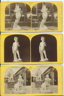 PHOTOS STÉRÉOSCOPIQUES - PARIS - EXPOSITION UNIVERSELLE DE 1867- Lot De 3 Vues - Stereo-Photographie