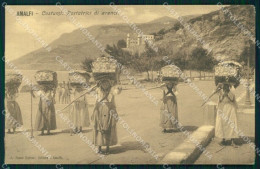 Salerno Amalfi Costumi Portatrici Di Aranci Cartolina MX1279 - Salerno