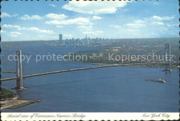 72282358 New_York_City Verrazano Narrows Bridge Aerial View - Other & Unclassified