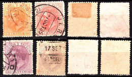 SPAIN 1882 Alfons XII. Complete Set With 15c Variety. Used - Oblitérés
