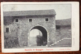 MORUZZO - CASTELLO DI GRUAGNO INGRESSO ( CASTELLI FRIULANI ) / SANTA MARIA DEL GRUAGNO - Sonstige & Ohne Zuordnung