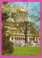 311288 / Bulgaria - Sofia - Patriarchal Cathedral Of "St. Alexander Nevsky" Building 1989 PC " Septemvri " Bulgarie - Churches & Cathedrals