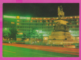 311293 / Bulgaria - Sofia - Illuminate Grand Hotel Sofia ,  Monument To The Tsar Liberator 1982 PC Septemvri Bulgarie - Hotels & Gaststätten