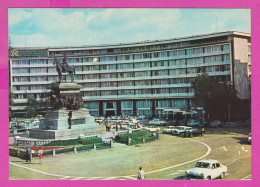 311295 / Bulgaria - Sofia - Grand Hotel Sofia ,Monument To The Tsar Liberator , Many Car Taxi 1982 PC Septemvri Bulgarie - Alberghi & Ristoranti