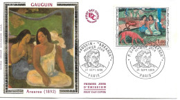 FRANCE 1968 - YT 1568 - GAUGUIN - Arearea - 21;09;1968 - 1960-1969