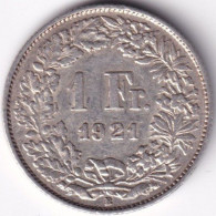 Switzerland KM-24 1 Franc 1921 - 1 Franc