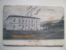 1908 - Firenze - Fucecchio - Scuole Elementari Comunali - Animata - Panorama - Empoli - Cartolina Storica - Schulen