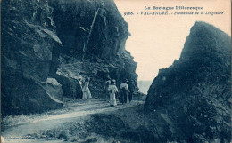 Delcampe - N°843 W -cpa Val André -promenade De La Lingouare- - Pléneuf-Val-André