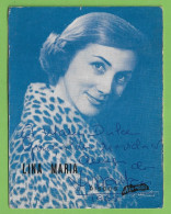 Lisboa - Lina Maria (Autografado) - Teatro - Cinema - Actor - Actriz - Artista - Música - Portugal - Música Y Músicos