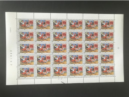 België OCB2264 Compleet Vel Plaat 2 XX Perfect - 1981-1990