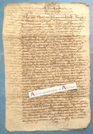 ● Généralité De Pau 1735 Paul De Burgué David Darnaude D'Arnaude Lasseube Escoubet Acte Manuscrit Cachet Basses Pyrénées - Matasellos Generales