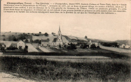 N°847 W -cpa Champvallon -vue Générale- - Joigny