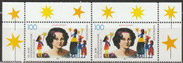 BRD 1996 MiNr.1834 Paar ** Postfrisch 150Jahre Kindermissionswerk In Deutschland ( A319 ) - Unused Stamps