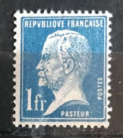 PASTEUR YT N°179 1F Bleu NEUF* - 1922-26 Pasteur