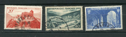 FRANCE - SITES -   N°Yvert 841A+842+842A Obli. - Used Stamps