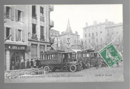 Annonay, Les Autobus Place Des Cordeliers (A18p75) - Annonay