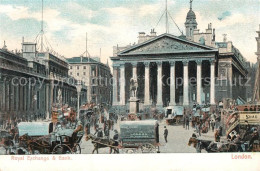 43007809 London Royal Exchange And Bank Of England Monument - Other & Unclassified