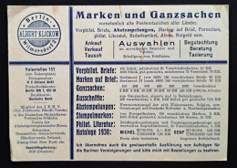 Postkarte Privater Zudruck Berlin-Charlottenburg 1929 - Tarjetas
