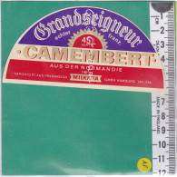 C1158 FROMAGE DEMI CAMEMBERT MIKANA GRANGSEIGNEUR NORMANDIE 45 % - Käse