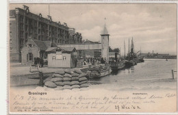 Groningen Oosterhaven Levendig Beladen Schepen # 1902   4523 - Groningen