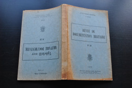 Revue De Documentation Militaire N°29 1949 Tactique AIR OP Aviation Marine Bombes Volante Roquette Aérodrome Défense - Frans