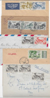 TOGO 8 Lettres Années 1940/1950 Timbres Affranchissements P / FRANCE - Lettres & Documents