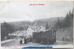 C. P. A. : 88 : Tramway Electrique Du Col De La Schlucht , Animé, En 1915 - Autres & Non Classés