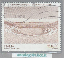USATI ITALIA 2010 - Ref.1165B "TEATRO SANNITICO" 1 Val. - - 2001-10: Afgestempeld