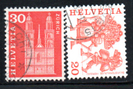 Suisse ( 2 Timbres ) - OBLITERE - Sammlungen