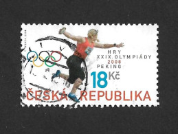 Czech Republic 2008 ⊙ Mi 568 Sc 3391 Olympic Games Beijing, Peking.Tschechische Republik - Used Stamps