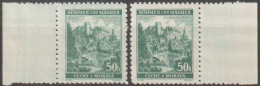 007/ Pof. 41, Border Stamps - Unused Stamps