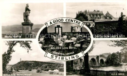 43005589 Stirling Bruce Statue Wallace Monument Golden Lion Hotel Cocktail Loung - Otros & Sin Clasificación